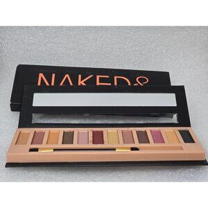 Nakeds 12-Color Eyeshadow Palette With Mirror & Brush